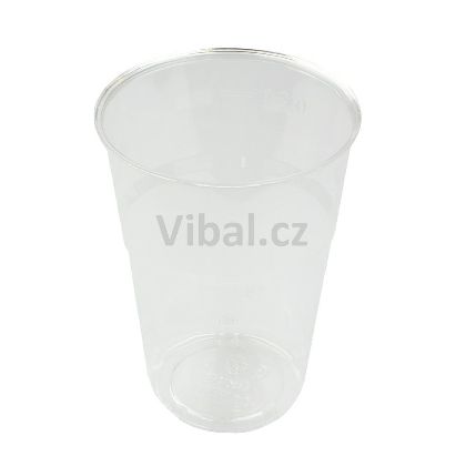 PET kelímek 200ml O 78mm,váha 5,5gr (50ks v bal)