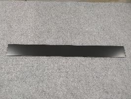 Zadní panel plný 1000x100x0,5mm,černá
